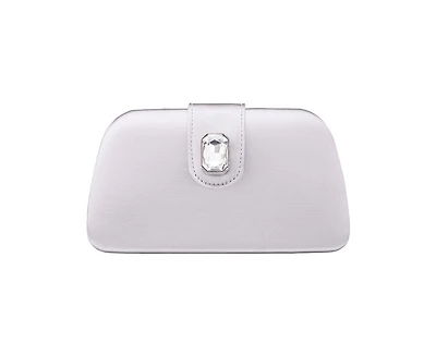 Nina Crystal Embellished Tab Minaudiere Clutch