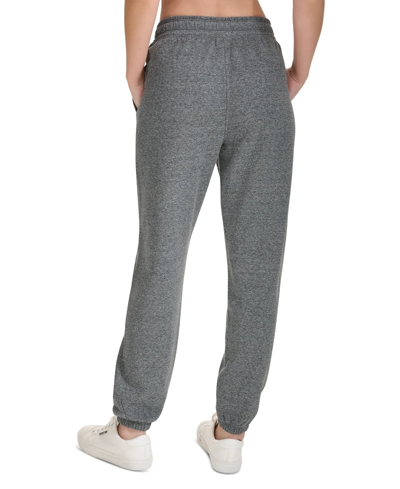 Calvin Klein Women's Fleece High Waist Drawstring Sweatpants