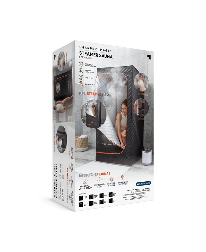 Sharper Image Steamer Sauna Portable Spa