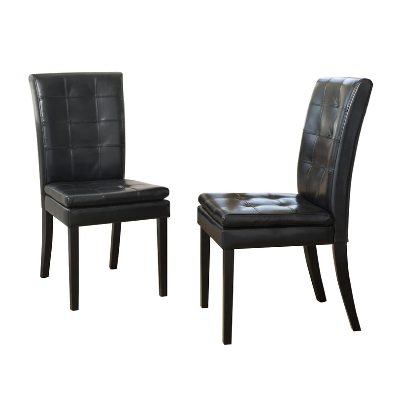 Streamdale Barrington Bonded Leather Tufted Dining Chair