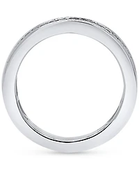 Forever Grown Diamonds Lab Diamond Baguette Band (1 ct. t.w.) Sterling Silver or 14k Gold-Plated