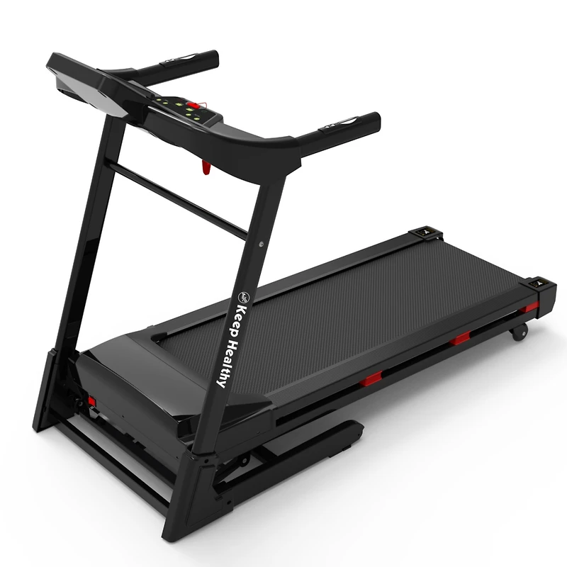 Streamdale 3.5HP Foldable Treadmill with Bluetooth, Shock Absorption, and App
