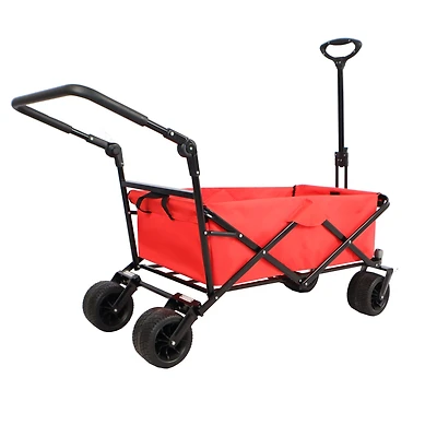 Streamdale Folding Wagon Cart Durable, All-Terrain, Utility, Beach, Picnic