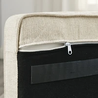 Streamdale Elevated Dog Sofa Bed for Medium and Large Dogs, Beige