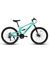 Streamdale Furniture 26" Aluminum Mountain Bike with 21-Speeds, Shock Absorption, and Disc Brakes
