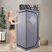 Streamdale Personal Steam Sauna Tent with Timer and Fcc Certification