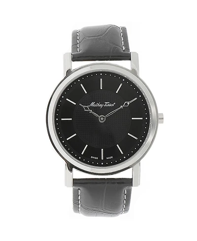 Mathey Tissot Men's City Black Dial Watch - H611252AN