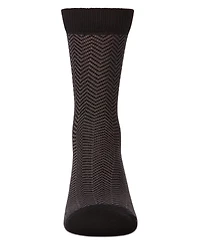 MeMoi Boys Herringbone Dress Socks