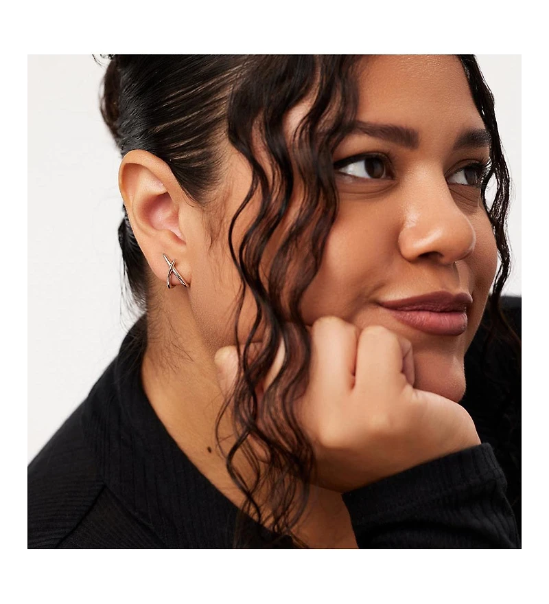 Ana Luisa Silver Stud Earrings - Sloane Silver