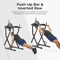 Sunny Health & Fitness Multifunctional & Adjustable Height Power Tower – Sf-XF922081