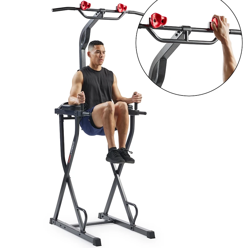 Sunny Health & Fitness Multifunctional & Adjustable Height Power Tower – Sf-XF922081