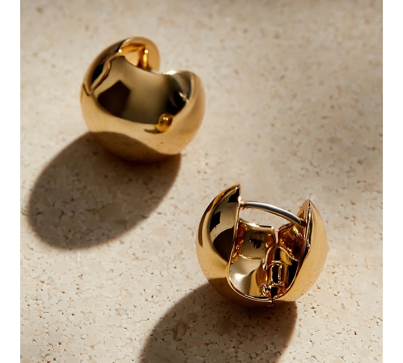 Ana Luisa Sphere Hoop Earrings - Mini Abby