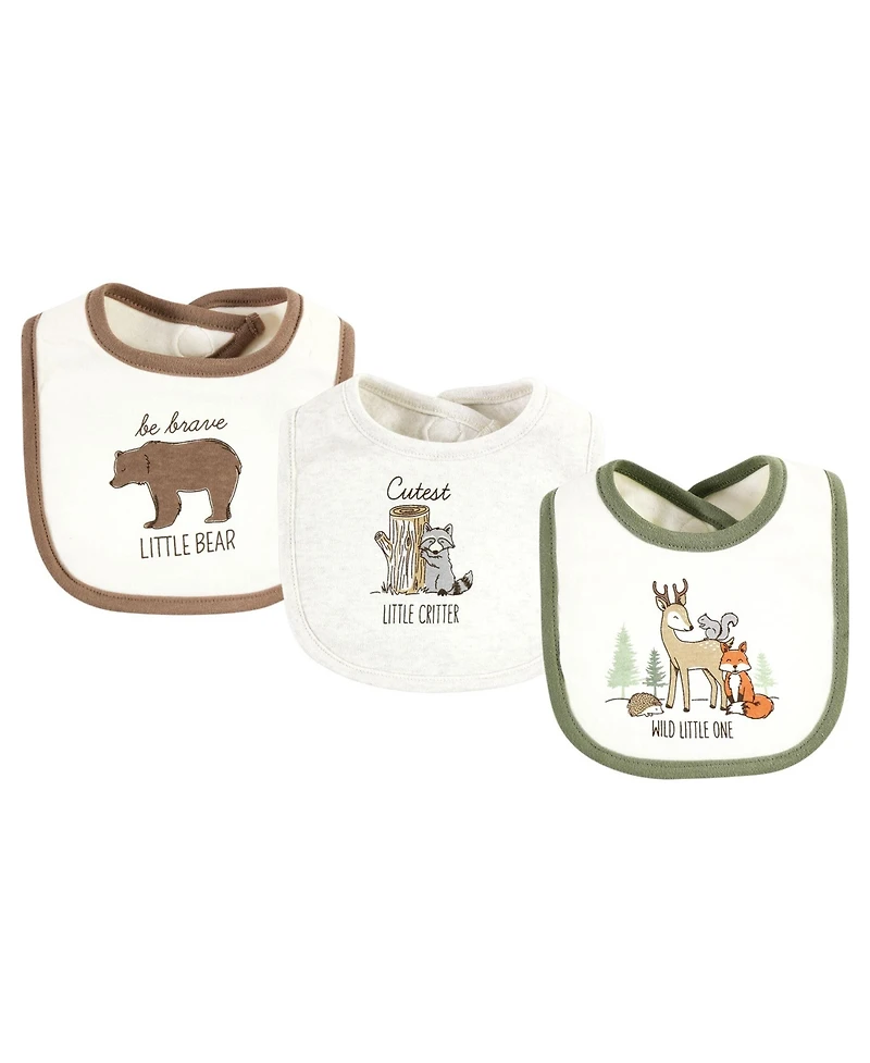 Hudson Baby Baby Boys Hudson Layette Starter Set 25pc, Forest Animals, 0-6 Months