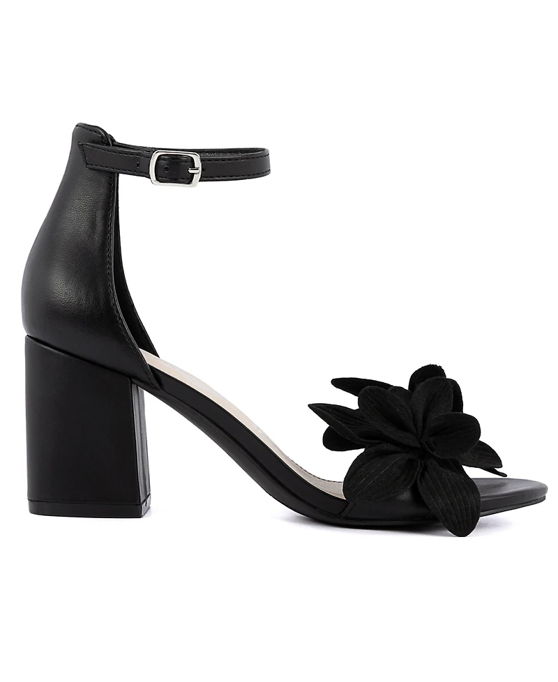 Sugar Women's Norinne Flower Dress Sandals
