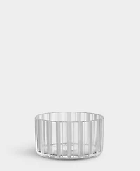 Orrefors Stripes Crystal Decor Bowl Small-3.35"