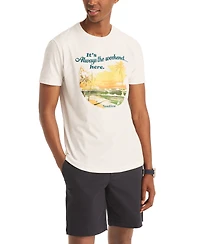 Nautica Men's Always Weekend Short Sleeve Crewneck Graphic T-Shirt
