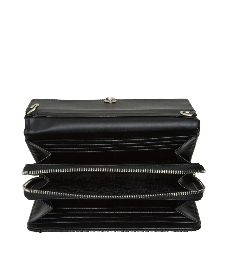 Steve Madden Boxed Carina Matelasse Crossbody Wallet