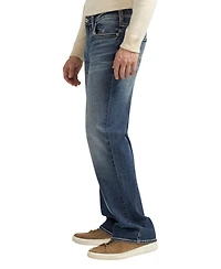 Silver Jeans Co. Zac Relaxed Fit Straight Leg Luxe Heritage Jeans