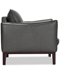 Kettner 34" Leather Chair, Created for Macy's