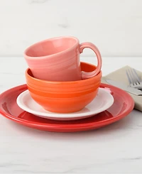 Fiesta Sunset Horizon Bistro Coupe 12 Pc. Dinnerware Set, Service For 4