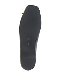 BCBGeneration Women's Hartly Square Toe Bow Ballet Flats