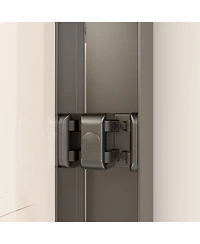 Streamdale Furniture 56"-60"W Semi-Frameless Double Sliding Tub Door, 1/4" Tempered Glass