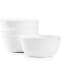 Corelle Shimmering White Collection Glass 4 Pc. Soup & Cereal Bowls