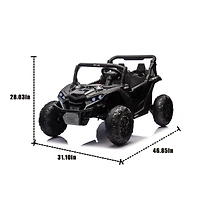 Streamdale Kids' Utv 24V Remote Control, 4-Wheel Suspension