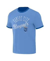Fanatics Men's Royal/Light Blue Kansas City Royals Two-Way Ringer Reversible T-Shirt