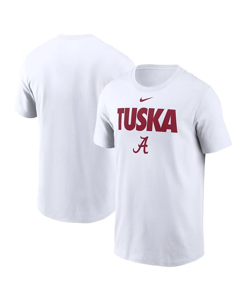 Nike Men's White Alabama Crimson Tide Local Ultimate Chant T-Shirt