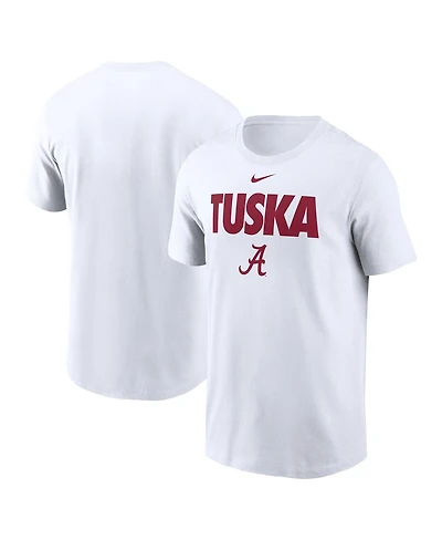 Nike Men's White Alabama Crimson Tide Local Ultimate Chant T-Shirt
