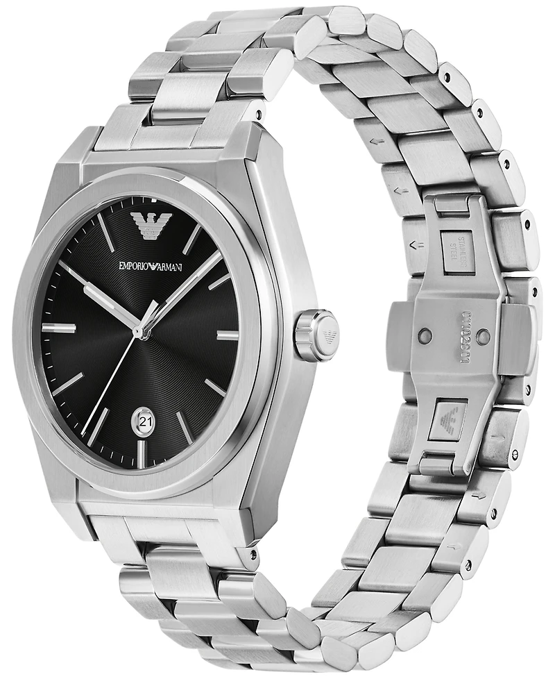 Emporio Armani Men's Stainless Steel Bracelet Watch 41mm