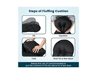 Patio Adirondack Chair Cushion with Fixing Straps and Seat Pad