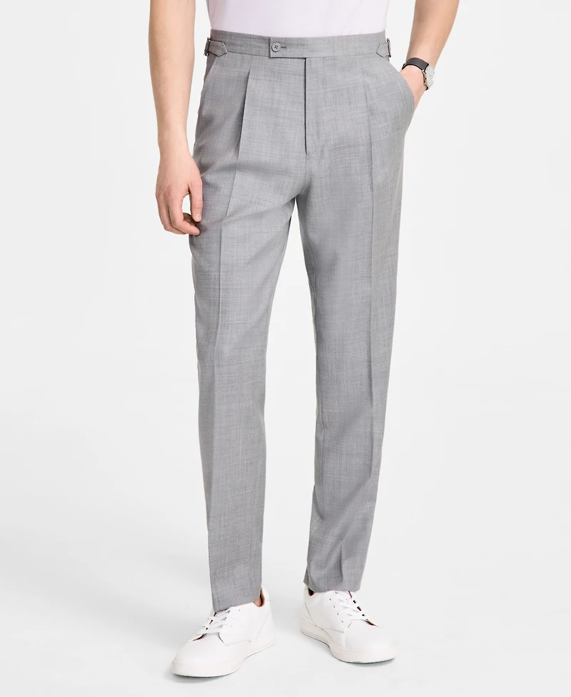Calvin Klein Men's Slim-Fit Wool Dress Pants