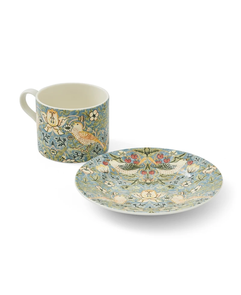 Spode Morris & Co. Teacup & Saucer Set
