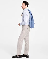 Michael Kors Men's Classic-Fit Sharkskin Dress Pants