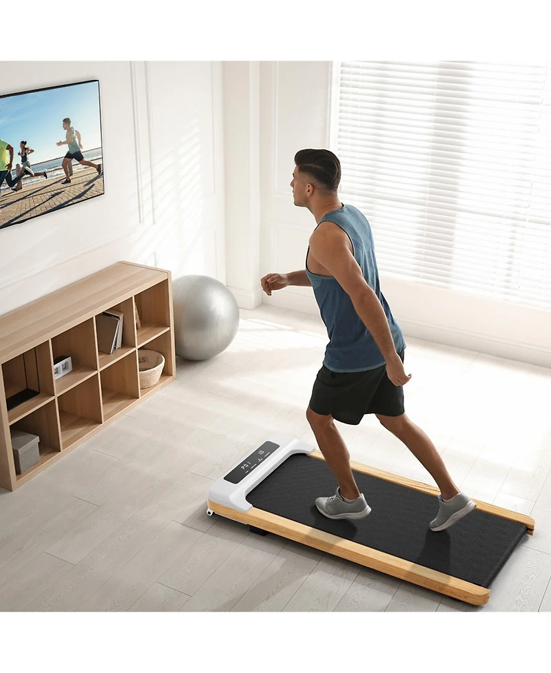 Vebreda Under Desk Treadmill with Remote Control and Led Display for Home Office