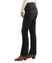 Silver Jeans Co. Women's Elyse Mid Rise Comfort Fit Slim Bootcut