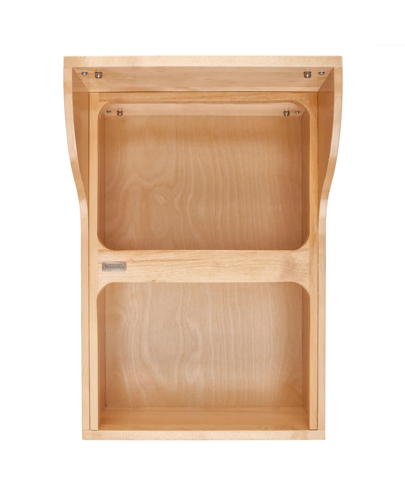 Rev-a-Shelf Dual Pull Out Trash Can 35 Qt w/ Soft-Close Slides, 4WCSC-1835DM-2