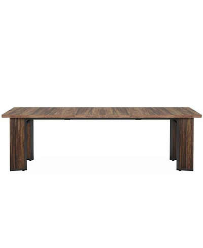 Tribesigns Modern Computer Desk, 63-Inch Large Office Desk Workstation, Simple Style Executive Desk Study Table