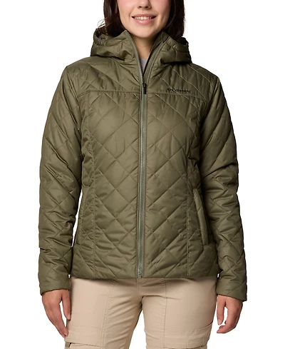 Columbia Women's Copper Crest Ii Quilted Hooded Jacket