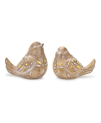 Slickblue Led Bird Light Set of 2 Beautiful Illuminated Decor for Any Space