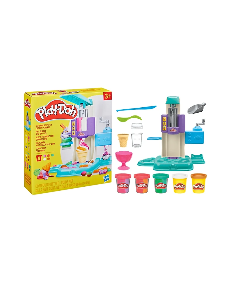 Play-Doh Rainbow Swirl Ice Cream Playset