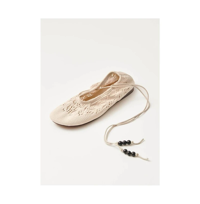Alohas Women's Rosemary Crochet Ballet Flats