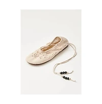 Alohas Women's Rosemary Crochet Ballet Flats