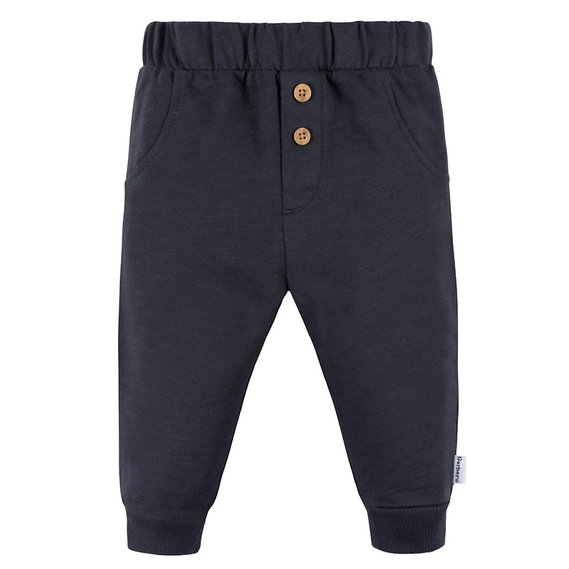 Gerber Baby Boys s Long Sleeve Top and Jogger Set, 2 Piece