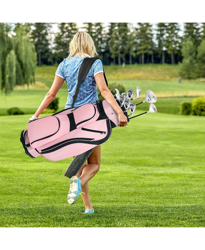 Givimo 10 Pieces Womens Complete Golf Club Set with Alloy Driver