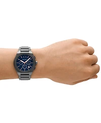 A|X Armani Exchange Men's Quartz Chronograph Gunmetal Stainless Steel 42MM
