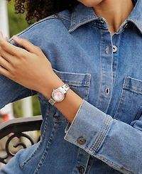 Caravelle Women's Stainless Steel Bracelet Watch 28mm