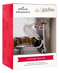 Hallmark Harry Potter Trolley Hedwig Christmas Ornament